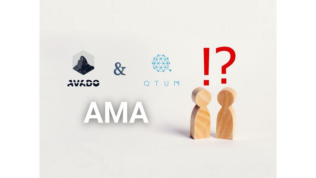 AMA Session Avado and Qtum